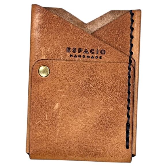 Espacio Handcraftes Big Spender Leather Wallet - Picture 1 of 5
